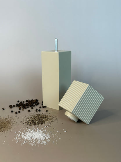 Minimalist Salt and Pepper Grinder Set